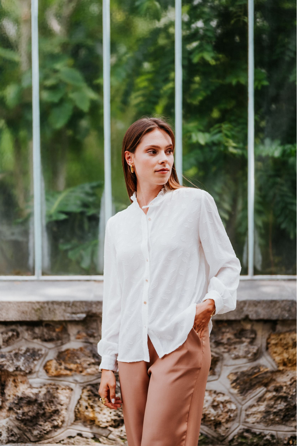 Top GARDENIA-Camisa